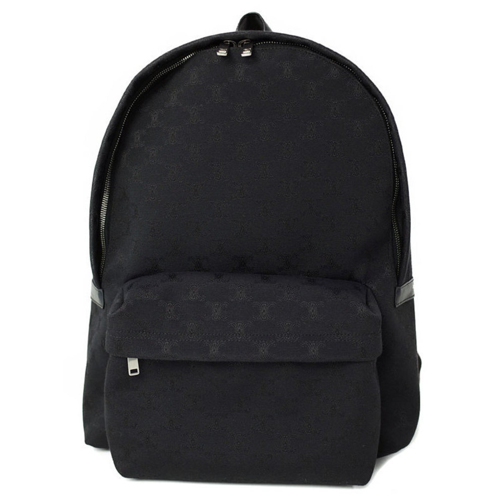 Celine Triomphe Medium Backpack Black - image 1